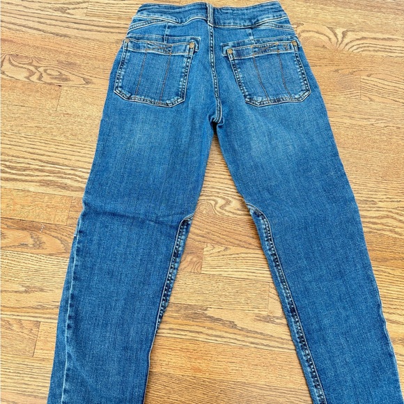 Pilcro Classic Blue Straight Leg Jeans - Picture 5 of 6